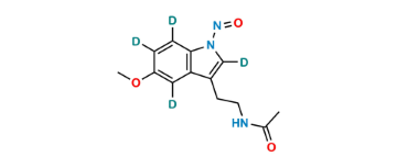 Picture of N-Nitroso Melatonin D4 (Possibility 2)