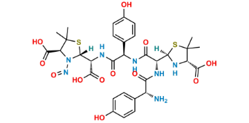 Picture of N-Nitroso Amoxicillin Impurity K (Possibility 1)