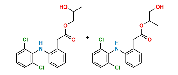 Picture of Diclofenac 1,2-Propylene Glycol Ester (Mixture of Isomers)