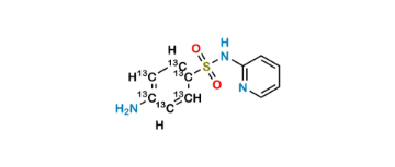 Picture of Sulfapyridine-(Phenyl-13C6)