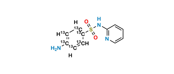Picture of Sulfapyridine-(Phenyl-13C6)