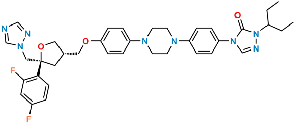 Picture of Posaconazole Impurity 132