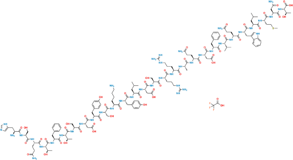 Picture of (Des-Gly4)-Glucagon (TFA Salt)