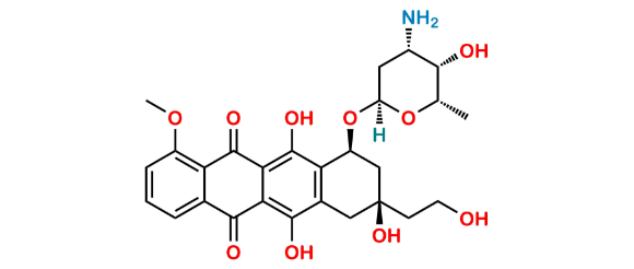 Picture of 13-Deoxydoxorubicin
