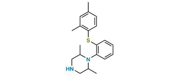 Picture of Vortioxetine 2,6-Dimethyl piperazine Impuirty