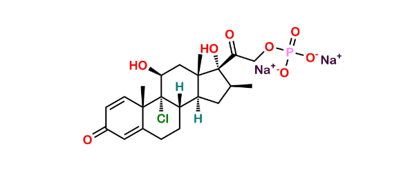 Picture of 9-Chloro Betamethasone Sodium Phosphate