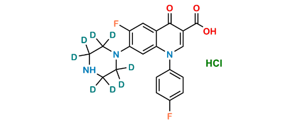 Picture of Sarafloxacin D8 Hydrochloride