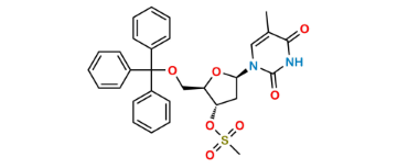 Picture of 5'-O-Trityl-3'-O-mesylthymidine