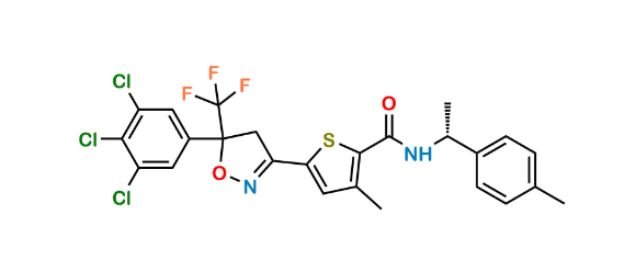 Picture of Lotilaner  Tolyl  Ethanamide Impurity