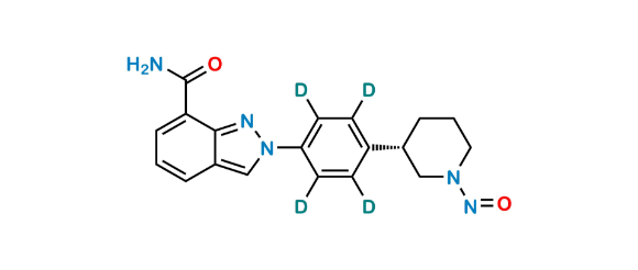 Picture of N-Nitroso Niraparib-d4