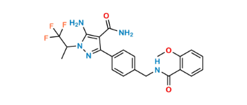 Picture of Desfluoro Pirtobrutinib Impurity