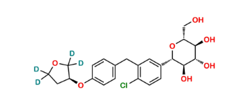 Picture of Empagliflozin-D4 (Furan-D4)