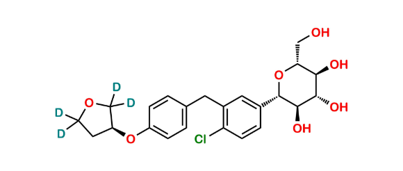Picture of Empagliflozin-D4 (Furan-D4)