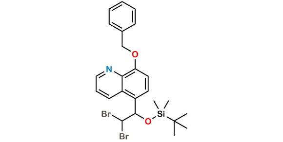 Picture of Indacaterol  Dibromo Silyloxy Impurity