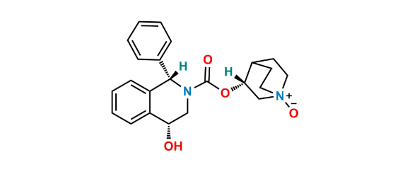 Picture of 4R-hydroxy solifenacin N1-oxide