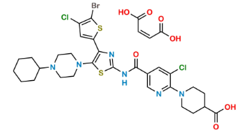 Picture of Avatrombopag Bromo Acid Impurity (Maleate salt)
