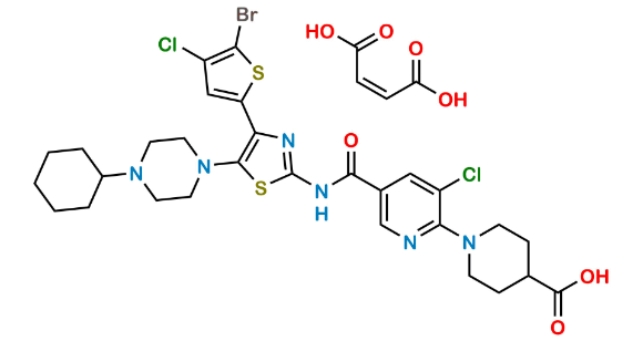 Picture of Avatrombopag Bromo Acid Impurity (Maleate salt)