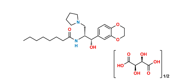 Picture of (1S,2R)-Eliglustat Diastereomer (Hemitartrate Salt)
