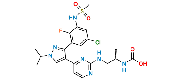 Picture of Encorafenib Carboxylic Acid Impurity