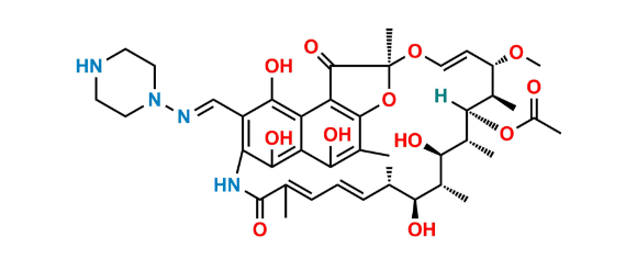 Picture of N-Demethyl Rifampicin