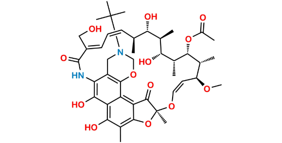 Picture of 30-Demethyl-30-Hydroxymethyl Rifamycin