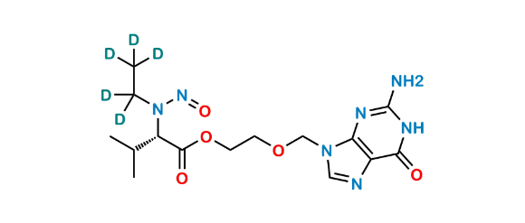 Picture of N-Nitroso Valaciclovir EP Impurity D D5