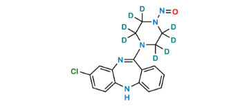 Picture of N-Nitroso Clozapine EP Impurity C D8