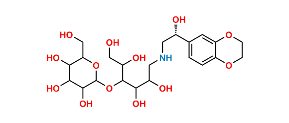 Picture of Eliglustat Open Ring Lactose Adduct