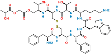 Picture of GlycoLactyl Adduct -Thr –Octreotide