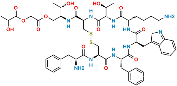 Picture of GlycoLactyl Adduct -Thr –Octreotide