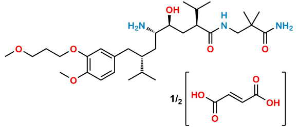 Picture of Aliskiren Hemifumarate (SSSR isomer) Impurity