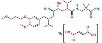 Picture of Aliskiren Hemifumarate Enantiomer (RRRR isomer) Impurity