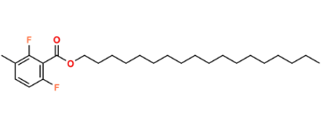 Picture of 2,6-Difluoro-3-methylbenzoic acid, octadecyl ester