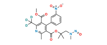 Picture of Lercanidipine Nitroso Impurity D3 (Possibility 1)