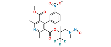 Picture of Lercanidipine Nitroso Impurity D3 (Possibility 3)