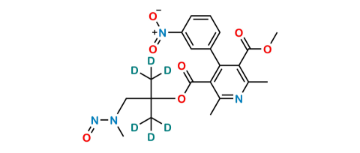 Picture of Lercanidipine Nitroso Impurity D6 (Possibility 2)