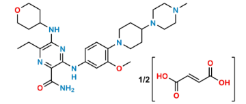 Picture of Gilteritinib Fumarate