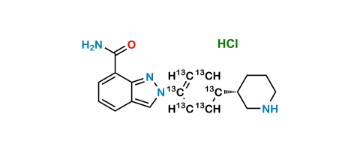 Picture of Niraparib 13C6 Hydrochloride