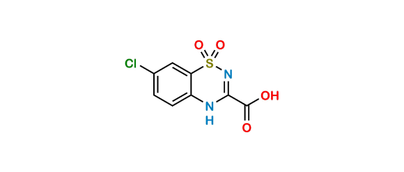 Picture of Diazoxide Carboxy Dervatives (M2)