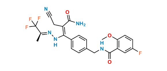 Picture of Pirtobrutinib Metabolite M1