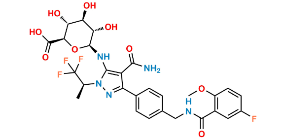 Picture of Pirtobrutinib Metabolite M2