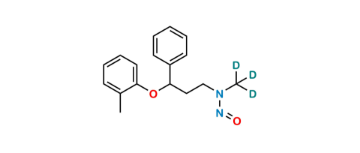 Picture of Rac N-Nitroso Atomoxetine D3
