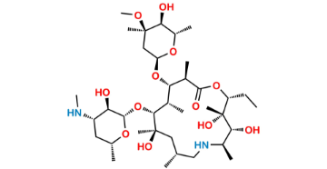 Picture of N-Desmethyl Azithromycin  Impurity