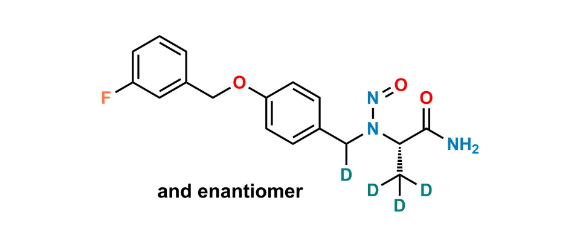 Picture of Nitroso Rac-Safinamide D4