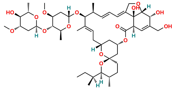 Picture of 4-Hydroxymethyl Ivermectin