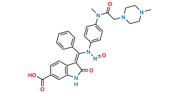 Picture of N-Nitroso Nintedanib Acid