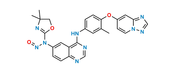Picture of N-Nitroso Tucatinib  (Possibility 2)