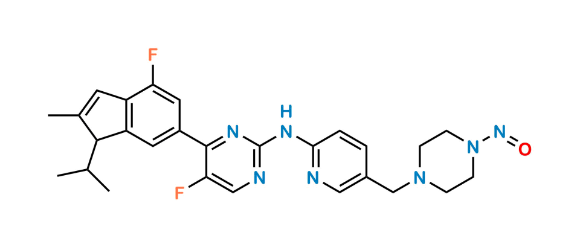 Picture of Abemaciclib Des-Ethyl Nitroso Impurity