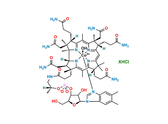 Picture of Hydroxocobalamin Hydrochloride