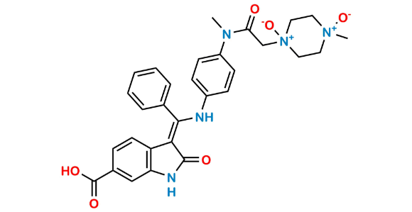Picture of Nintedanib Esylate N-Oxide Impurity
